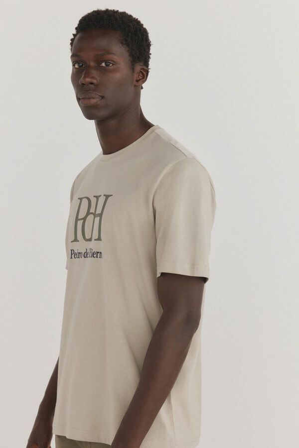 Pedro del Hierro Logo T-shirt Green