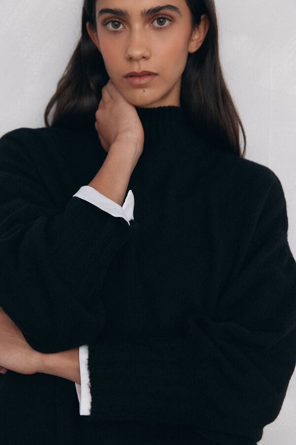 Pedro del Hierro Jersey oversize perkins Negro