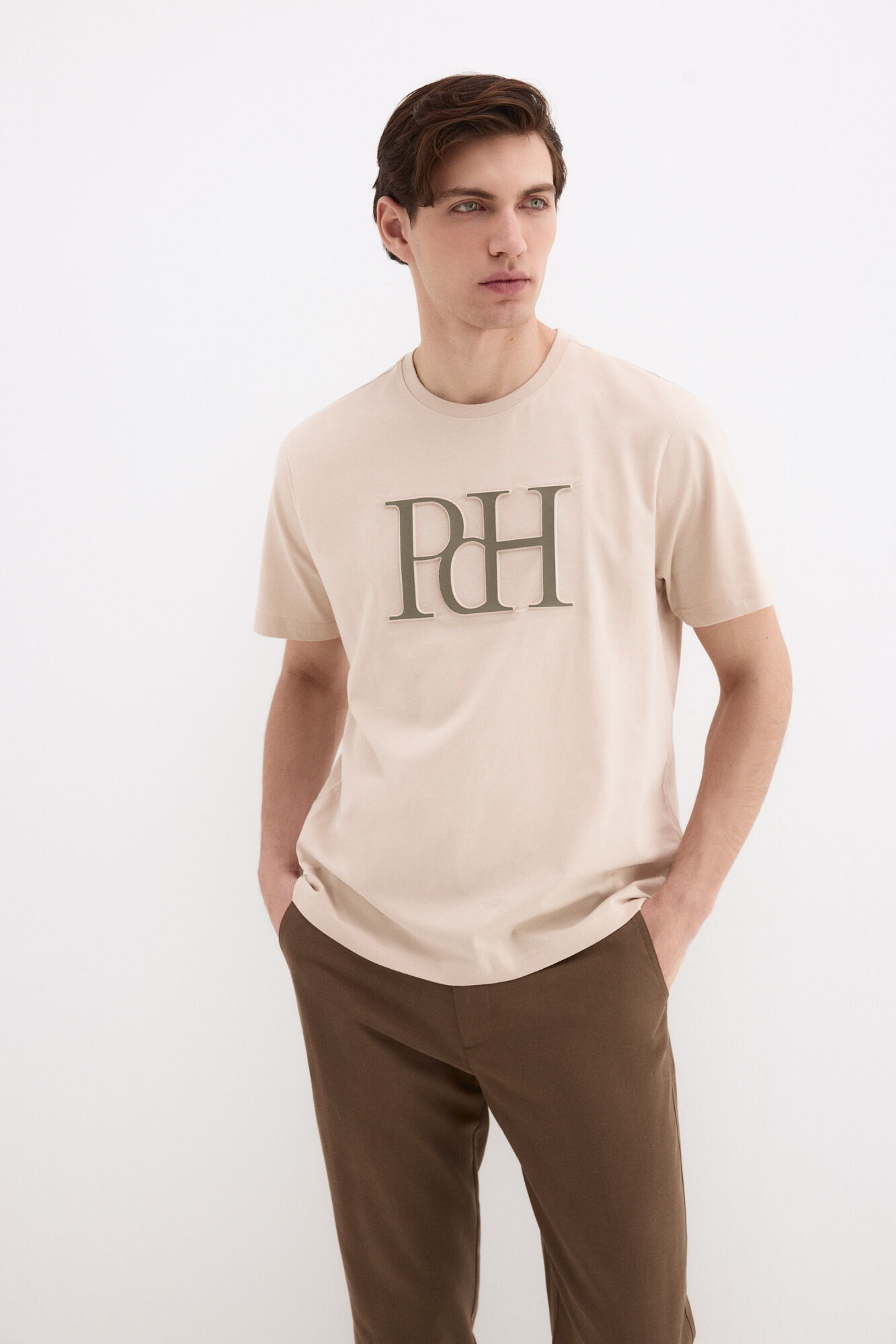 Pedro del Hierro Large logo T-shirt