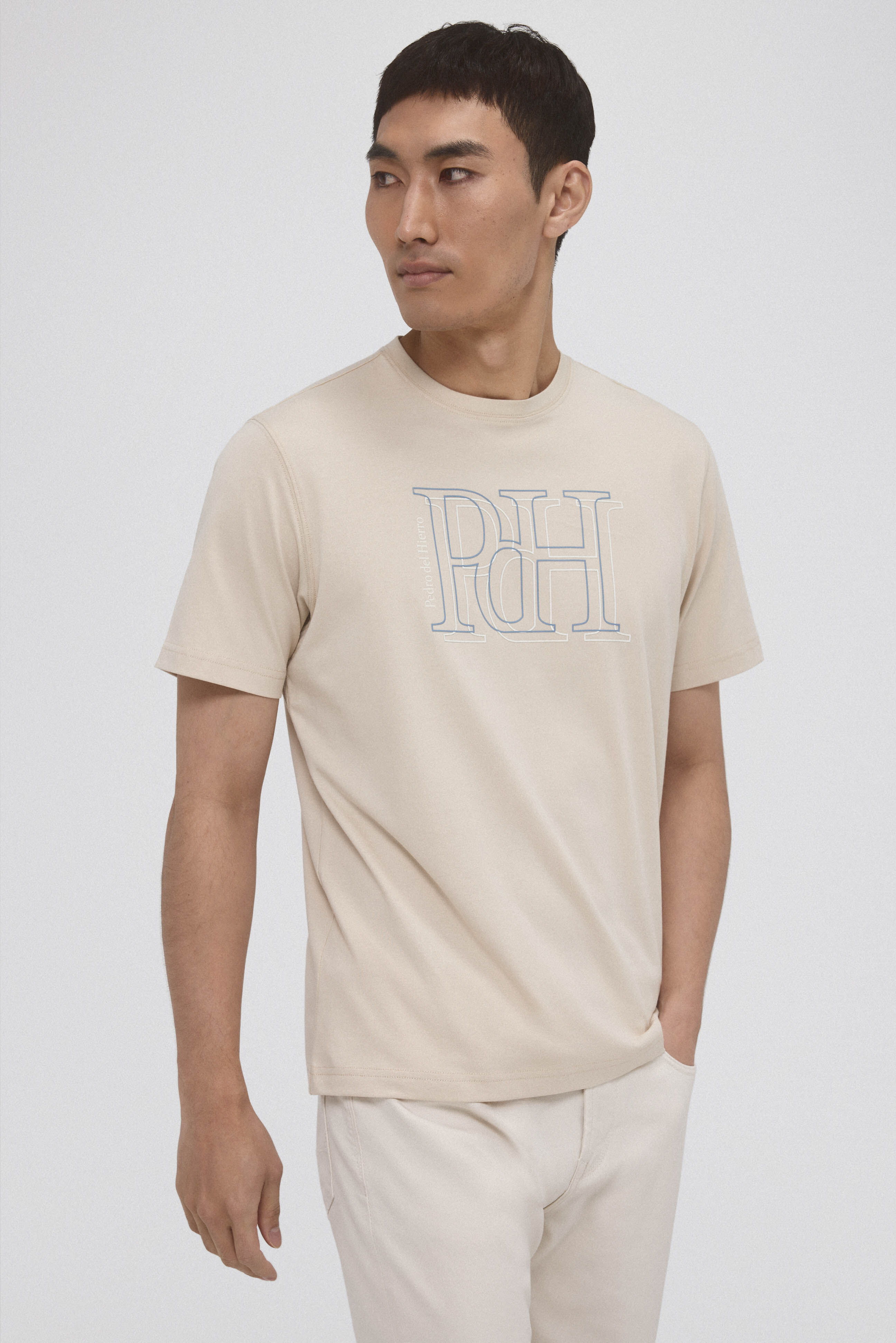 Pedro del Hierro Big logo T-shirt 