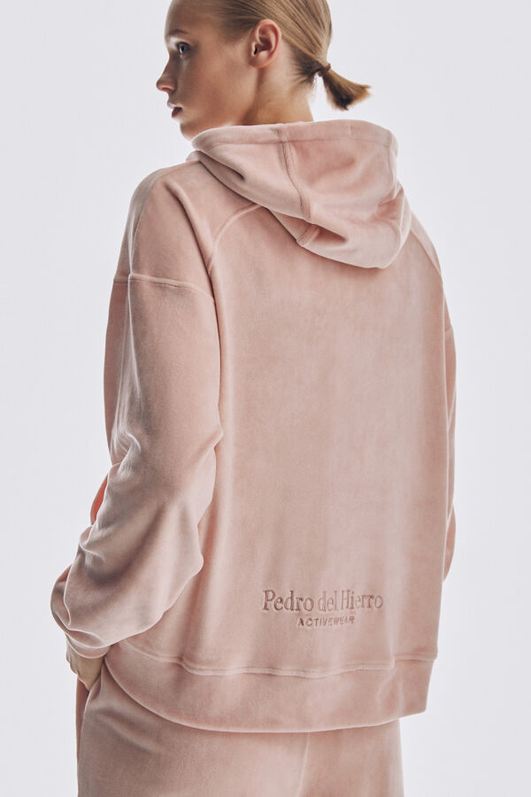 Pedro del Hierro Oversize wide collar jacket Pink