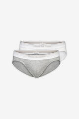 Pedro del Hierro Pack of 2 jersey-knit briefs White