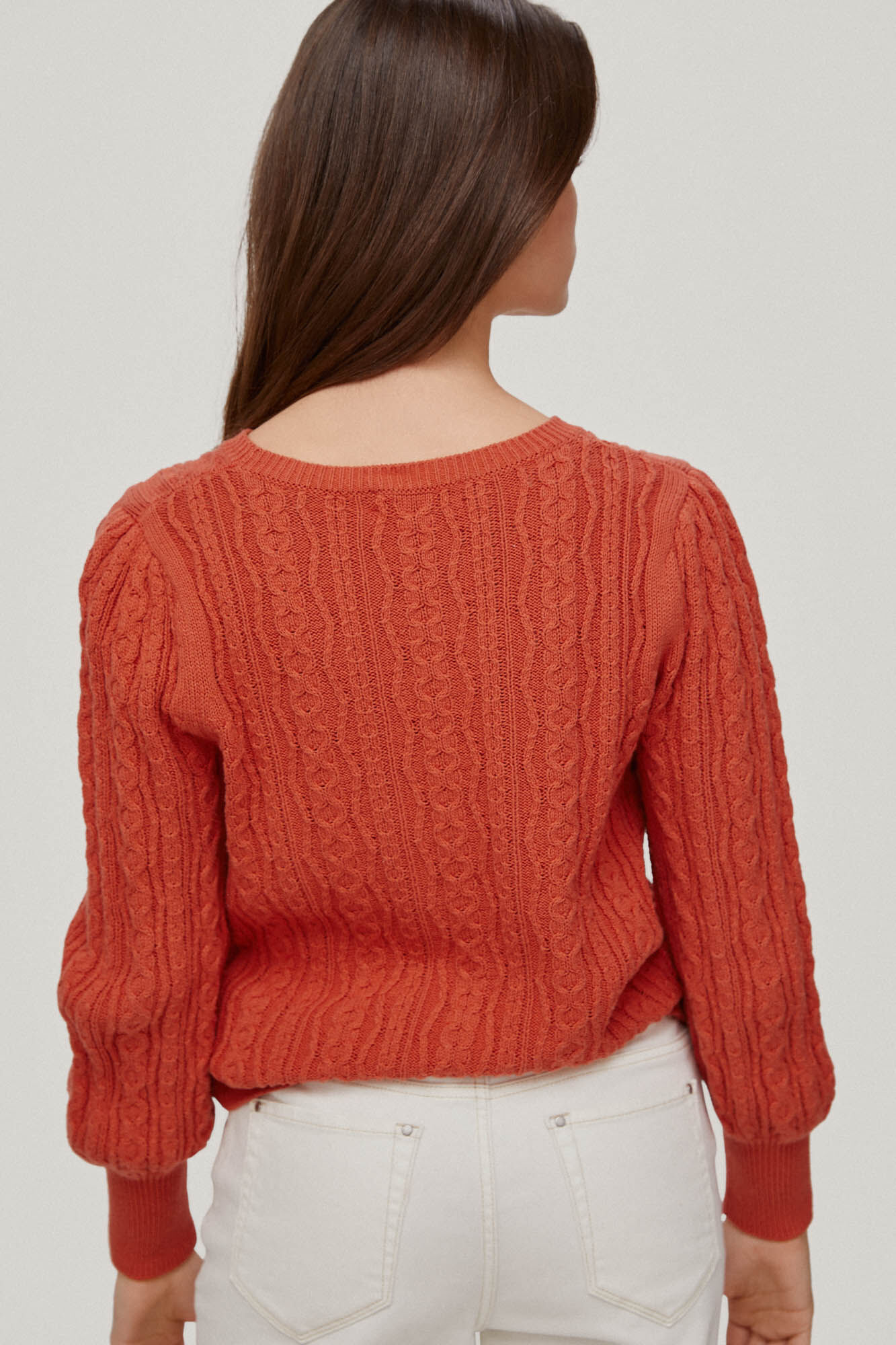 Mini cross knit jumper Women s jumpers and cardigans Cortefiel