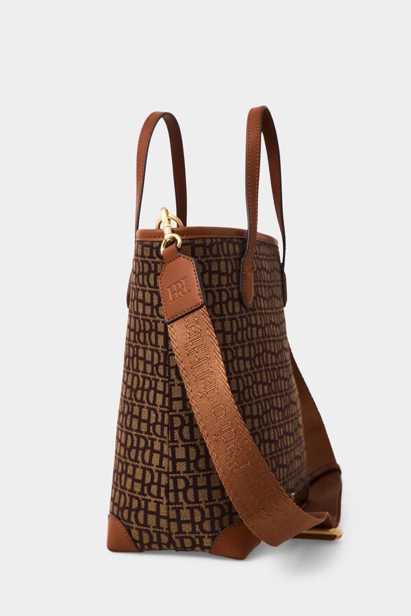 Pedro del Hierro Mala tote bag com logo Marrom
