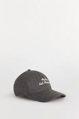 Pedro del Hierro PDH logo cap Grey