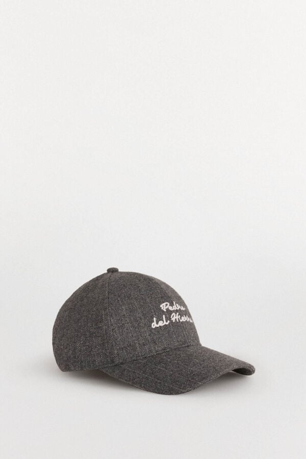 Pedro del Hierro PDH logo cap Grey
