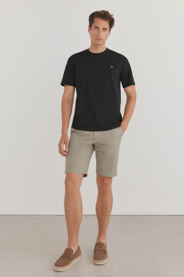 Pedro del Hierro T-shirt básica Preto