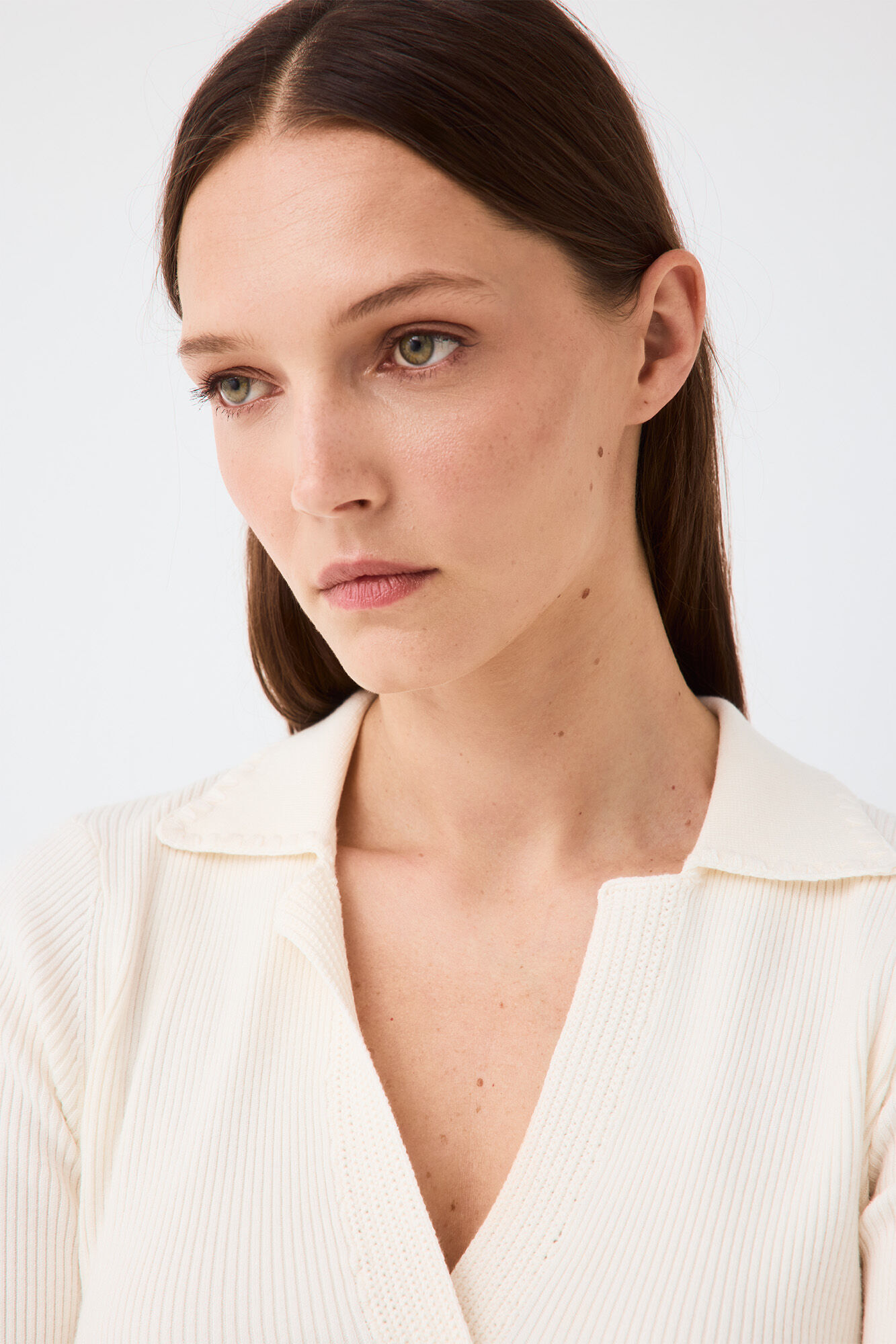 Pedro del Hierro Camisola gola polo crochet