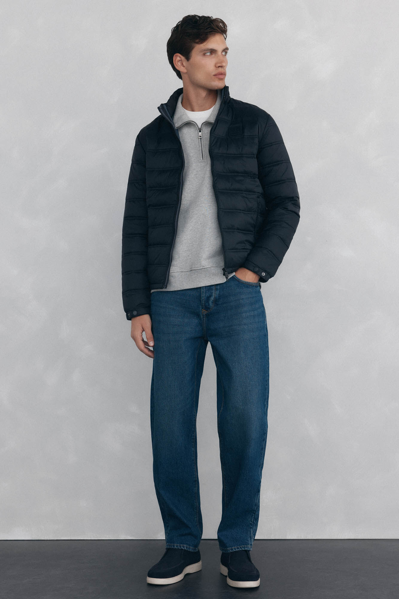 Pedro del Hierro Ultra-light quilted jacket