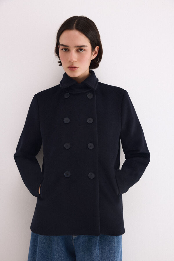 TFP by Tamara Falcó Cloth coat Blue