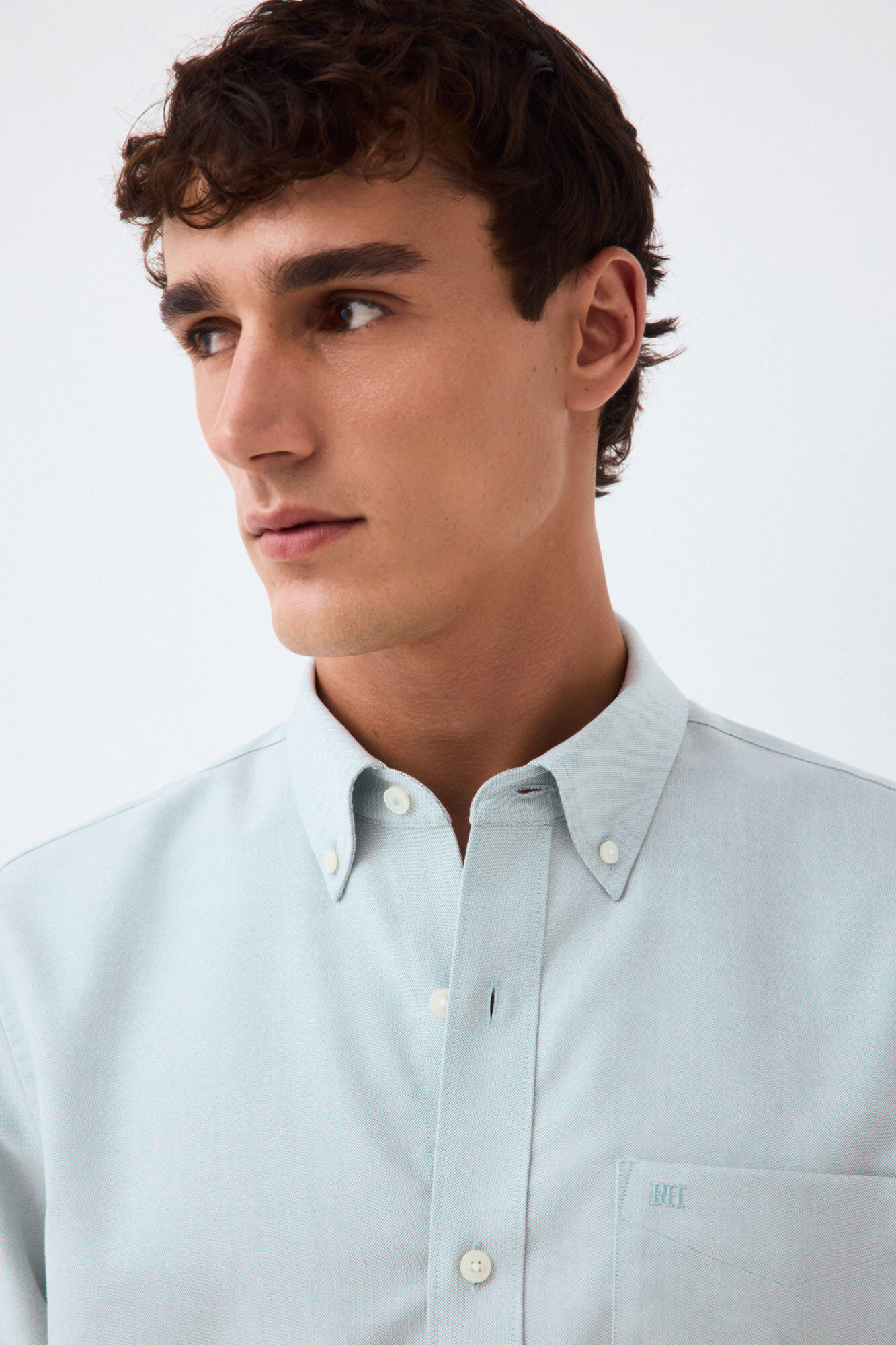 Pedro del Hierro Plain oxford shirt