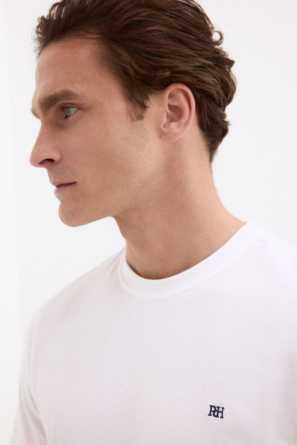 Pedro del Hierro Basic T-shirt White