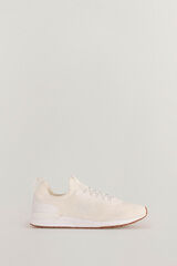 Pedro del Hierro Textile sneaker White