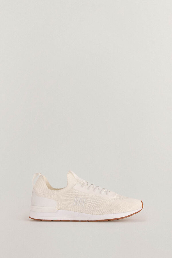 Pedro del Hierro Textile sneaker White