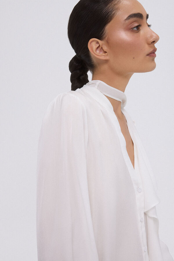 Pedro del Hierro Flowing romantic blouse White