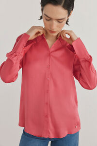 Pedro del Hierro Flowing satin shirt 