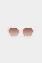 Pedro del Hierro Maxi sunglasses Beige