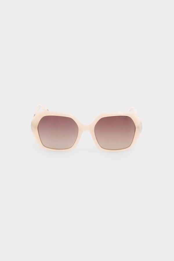 Pedro del Hierro Maxi sunglasses Beige
