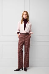 TFP by Tamara Falc&oacute; Plaid straight trousers Several
