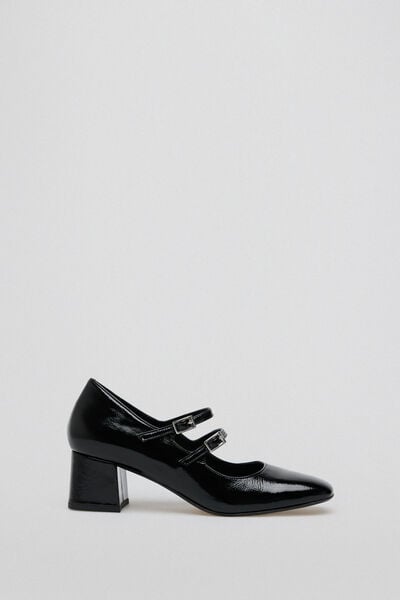 Pedro del Hierro Zapato maryjane tacón Negro