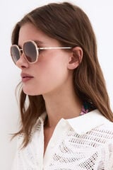 Pedro del Hierro Metal frame sunglasses Pink