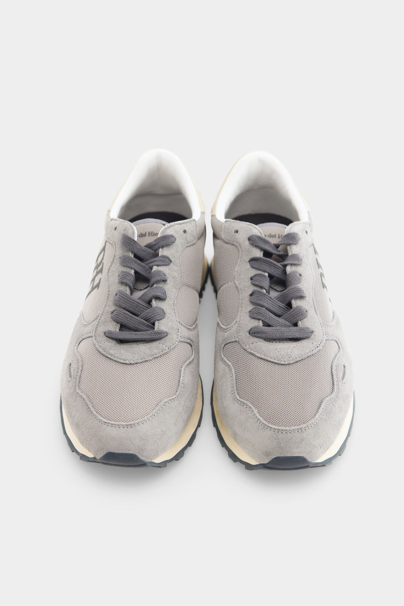 Pedro del Hierro Leather and textile sneaker