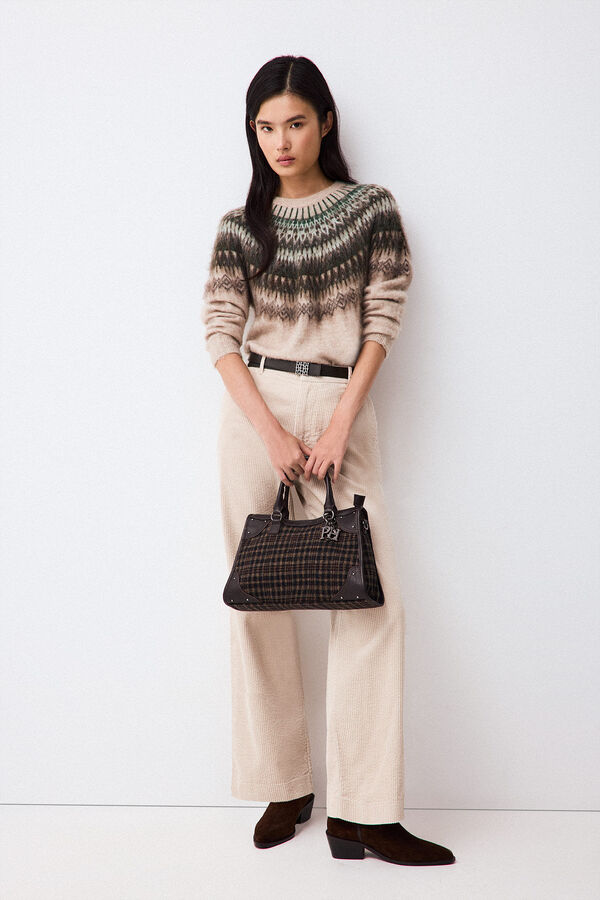Pedro del Hierro Geometric jacquard jumper Several