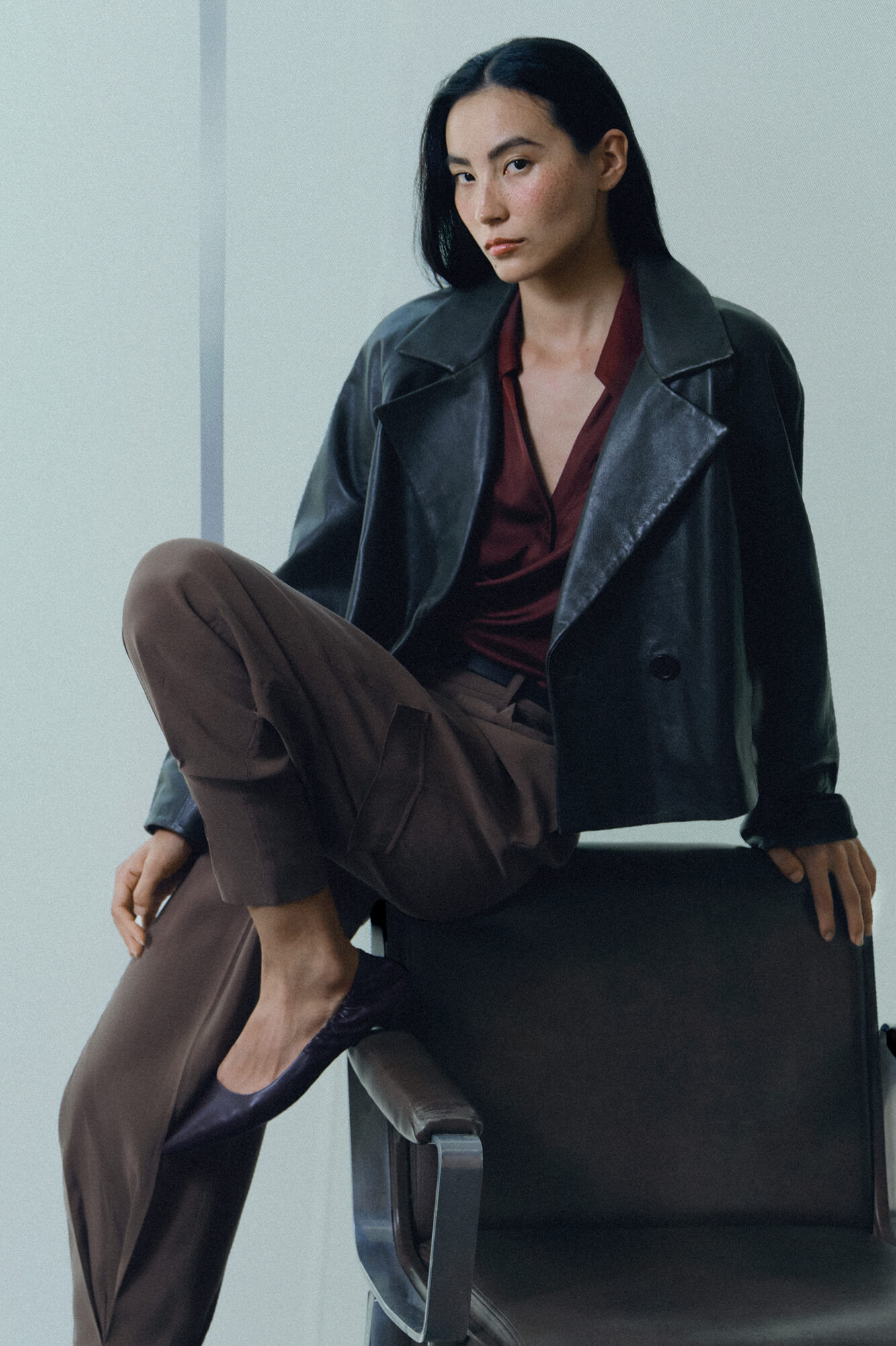 Pedro del Hierro Leather jacket