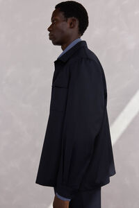 Pedro del Hierro wool suit overshirt