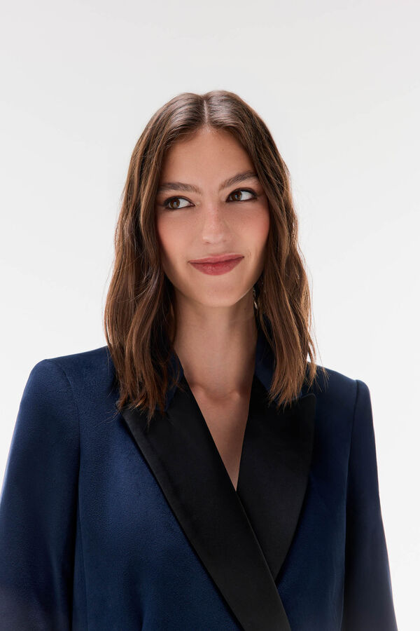 TFP by Tamara Falcó Blazer combinado Azul