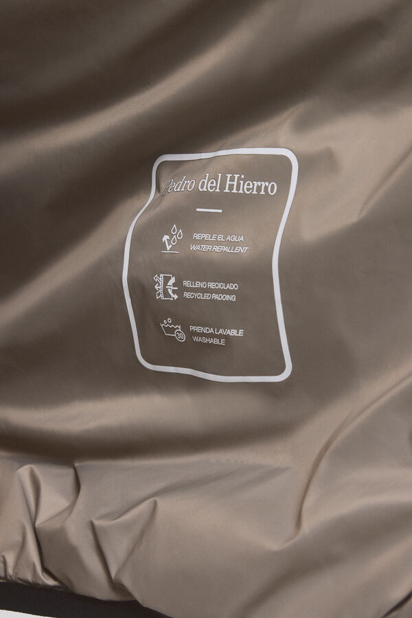 Pedro del Hierro Chaleco ultraligero impermeable Negro