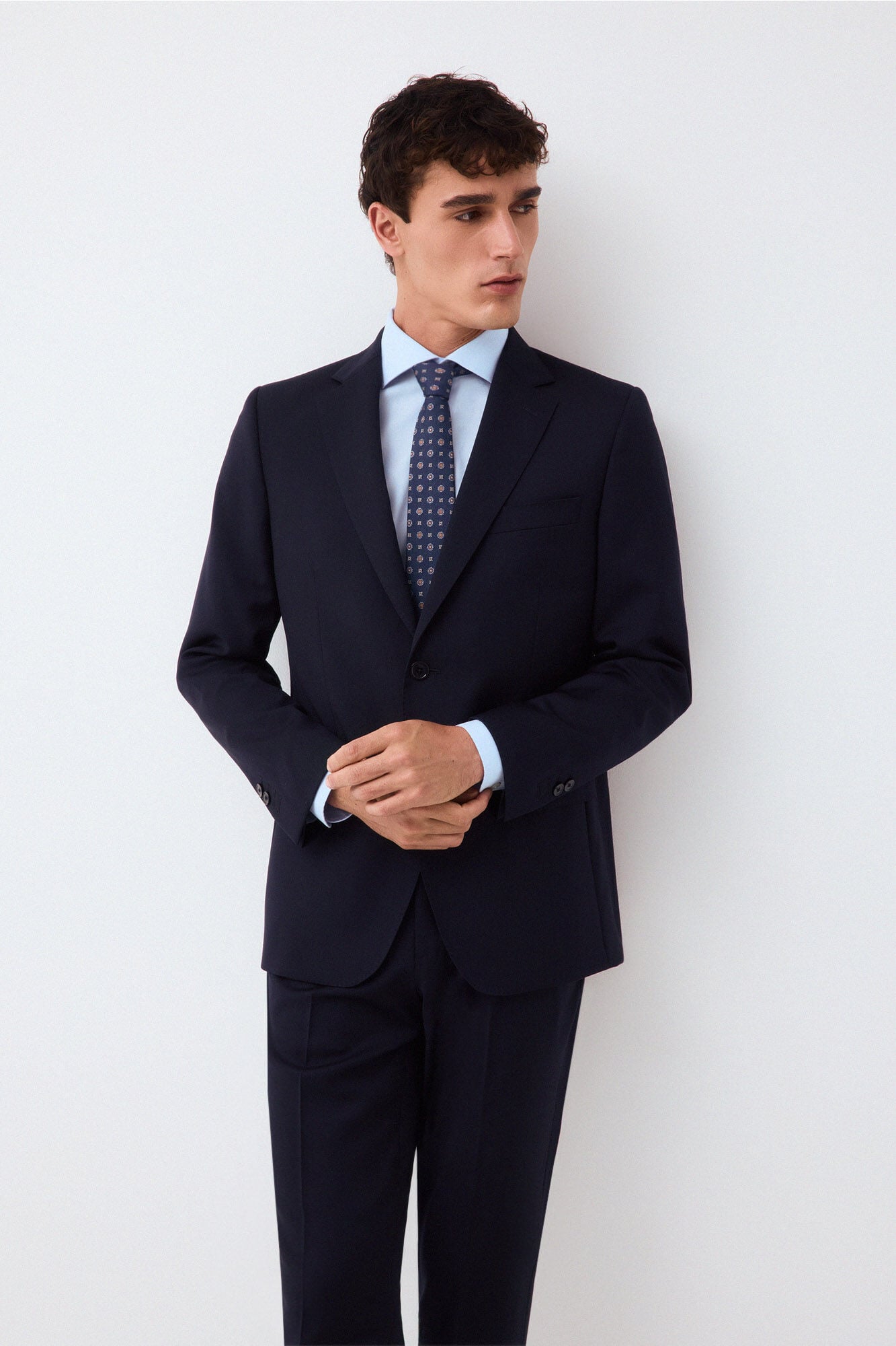 Pedro del Hierro Tailored basic coordinated suit jacket