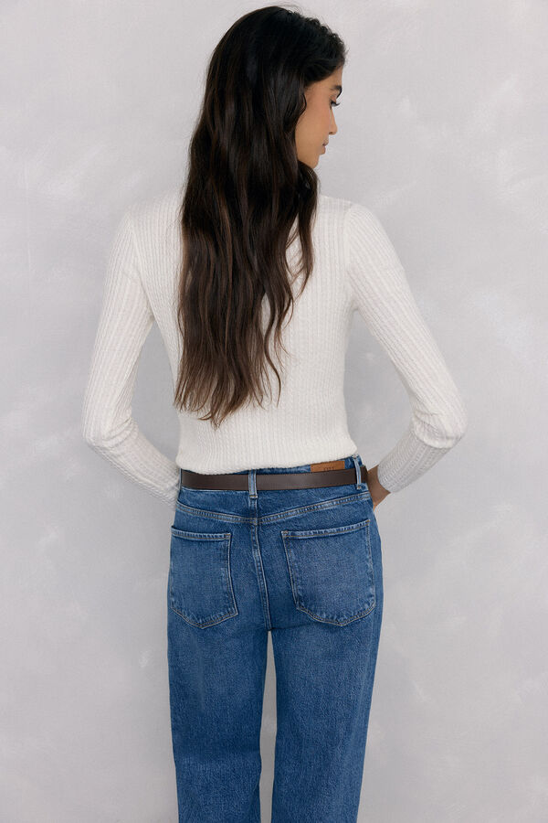 Pedro del Hierro Basic swan eights Ecru