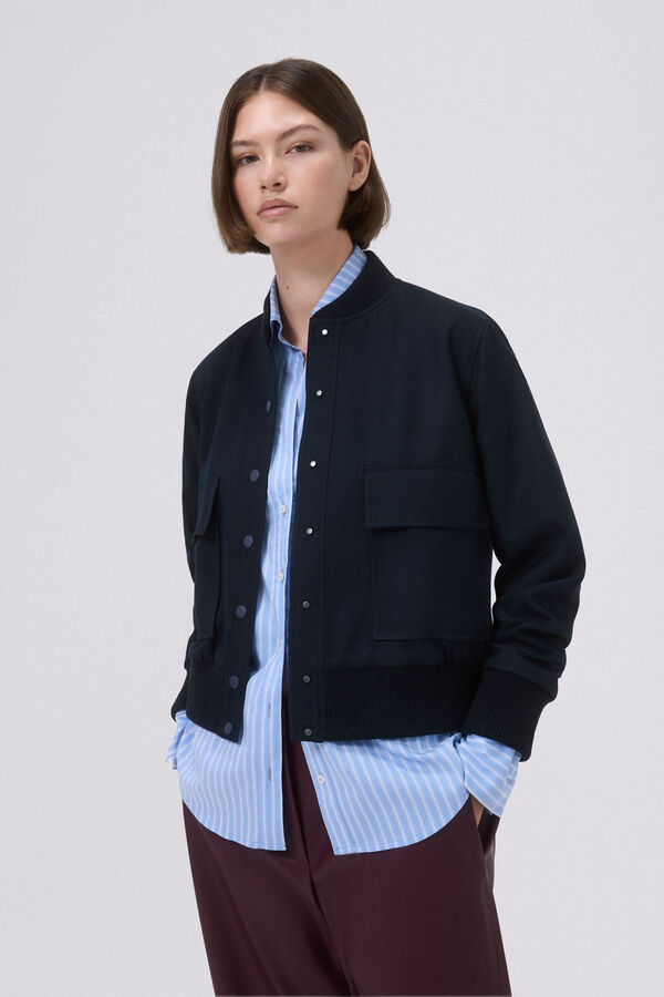 Pedro del Hierro Bomber Blue