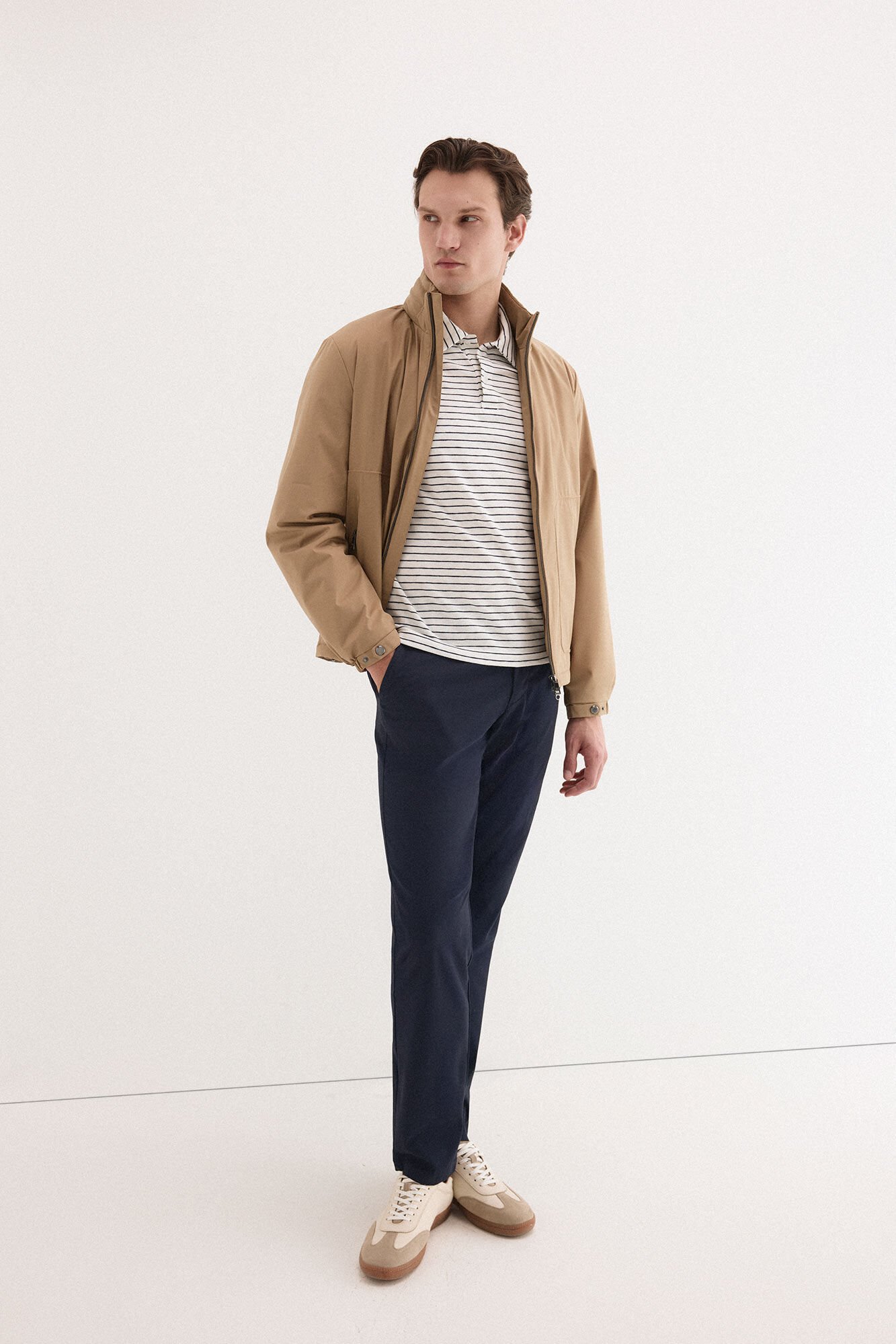 Pedro del Hierro Striped polo shirt