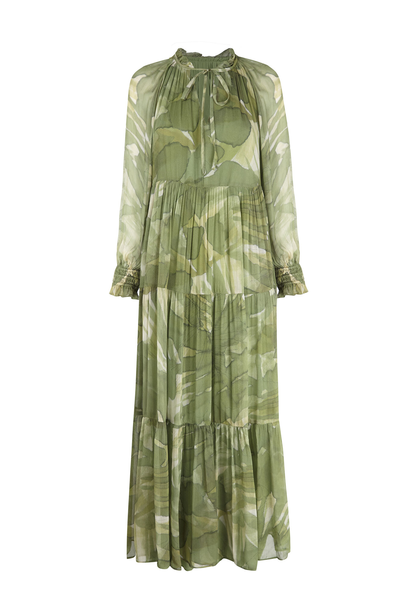Pedro del Hierro Romantic long printed dress