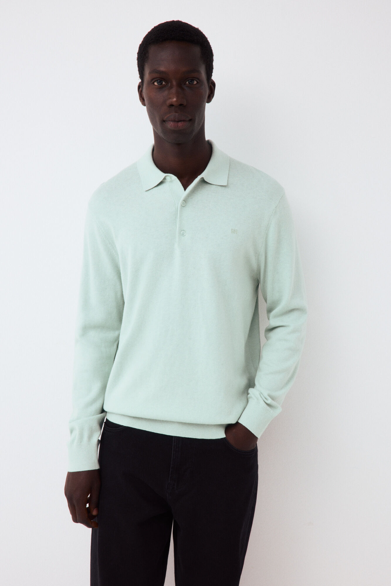 Pedro del Hierro Premium cotton silk cashmere knit jumper