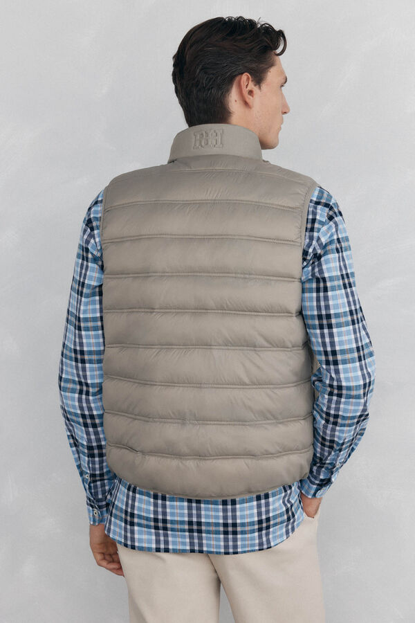 Pedro del Hierro Ultralight gilet  Beige