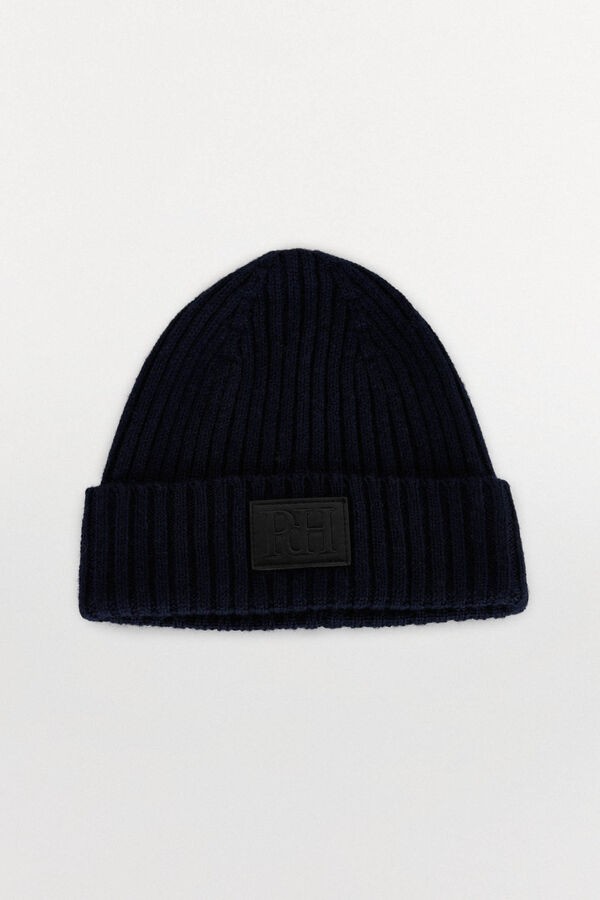 Pedro del Hierro Knit hat Blue