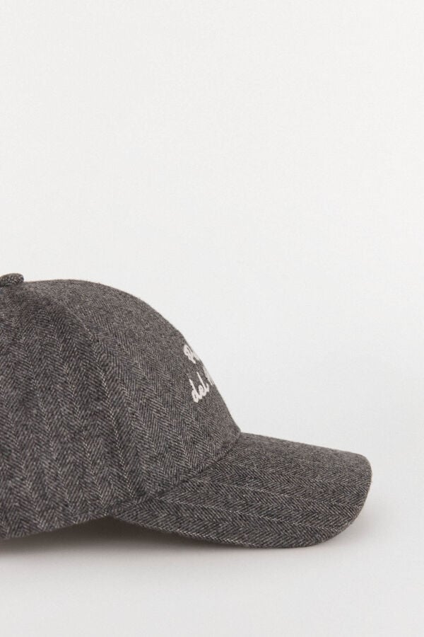 Pedro del Hierro PDH logo cap Grey