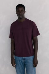 Pedro del Hierro T-shirt logo Burgundy