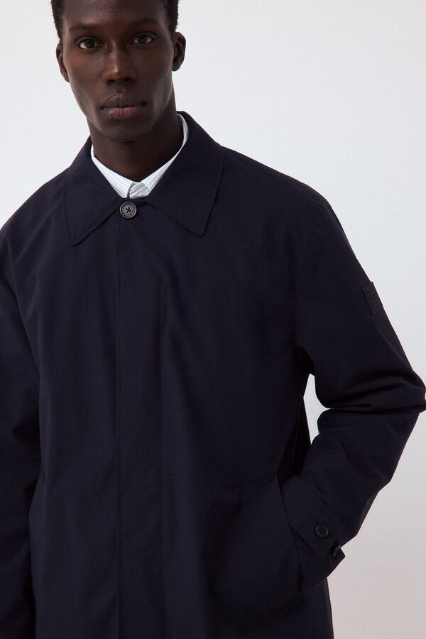 Pedro del Hierro Technical trench Blue