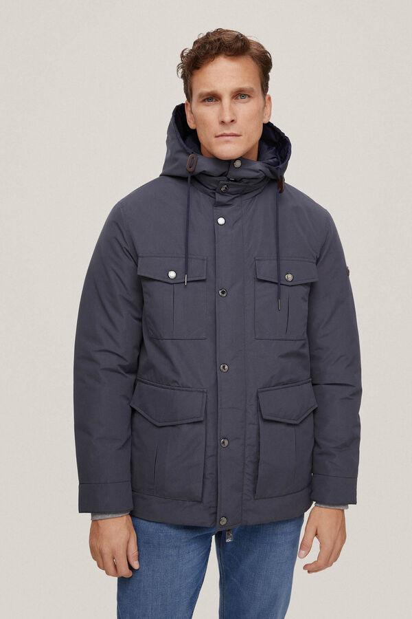 Pedro del Hierro Chaqueta reversible Grey