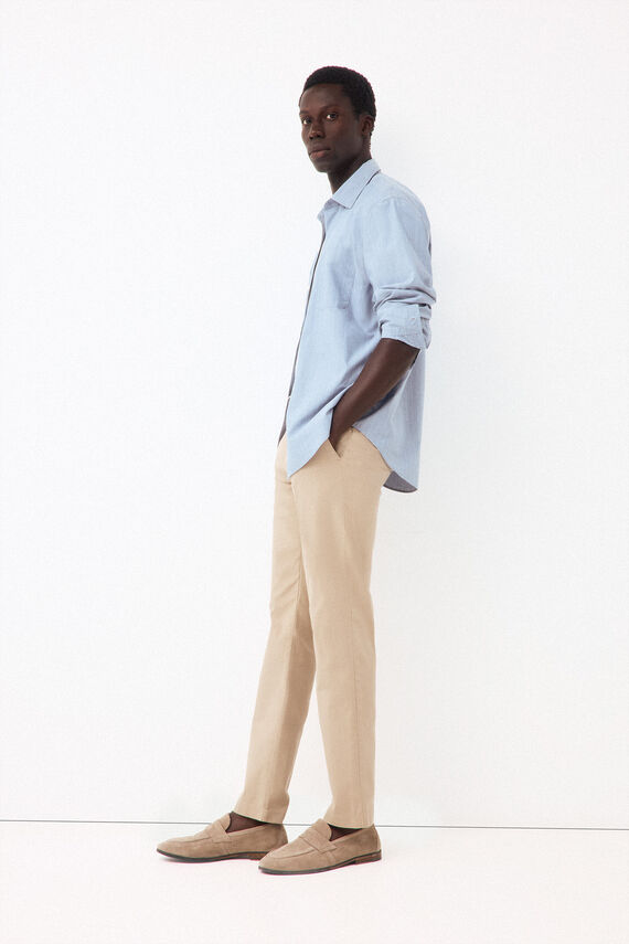 Chino estructura ligero slim