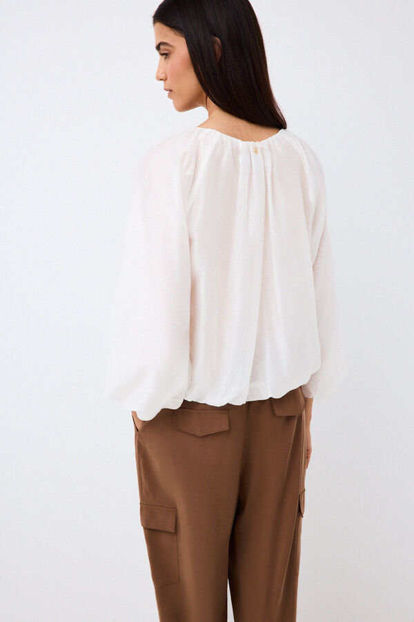 Pedro del Hierro Puffed blouse White