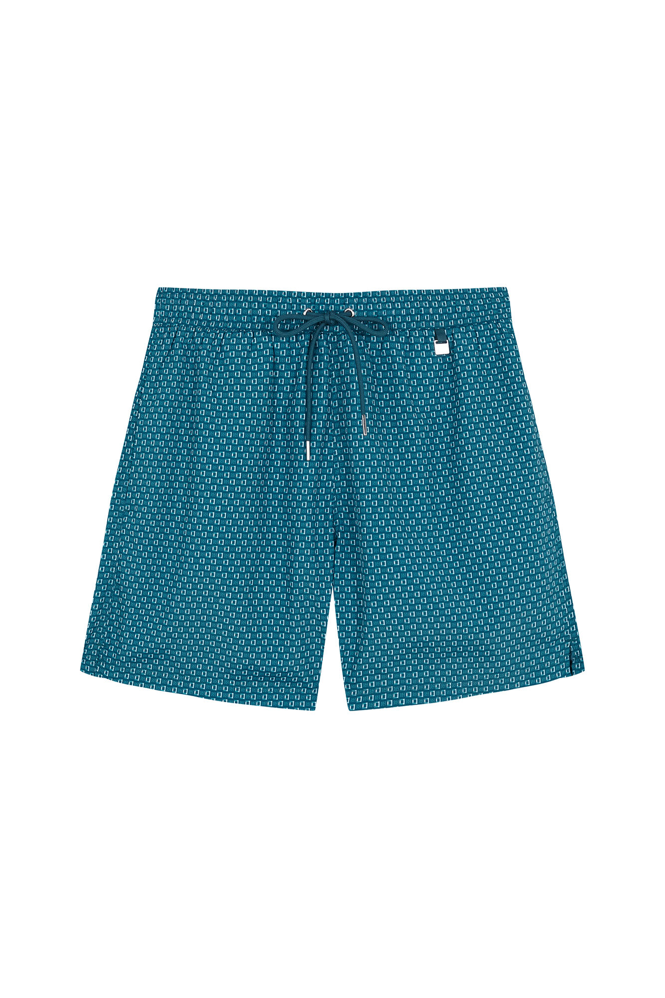 Pedro del Hierro Micro geometric print swimwear