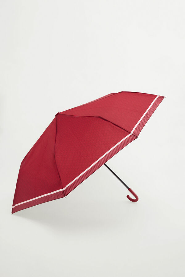 Pedro del Hierro Logo umbrella Red