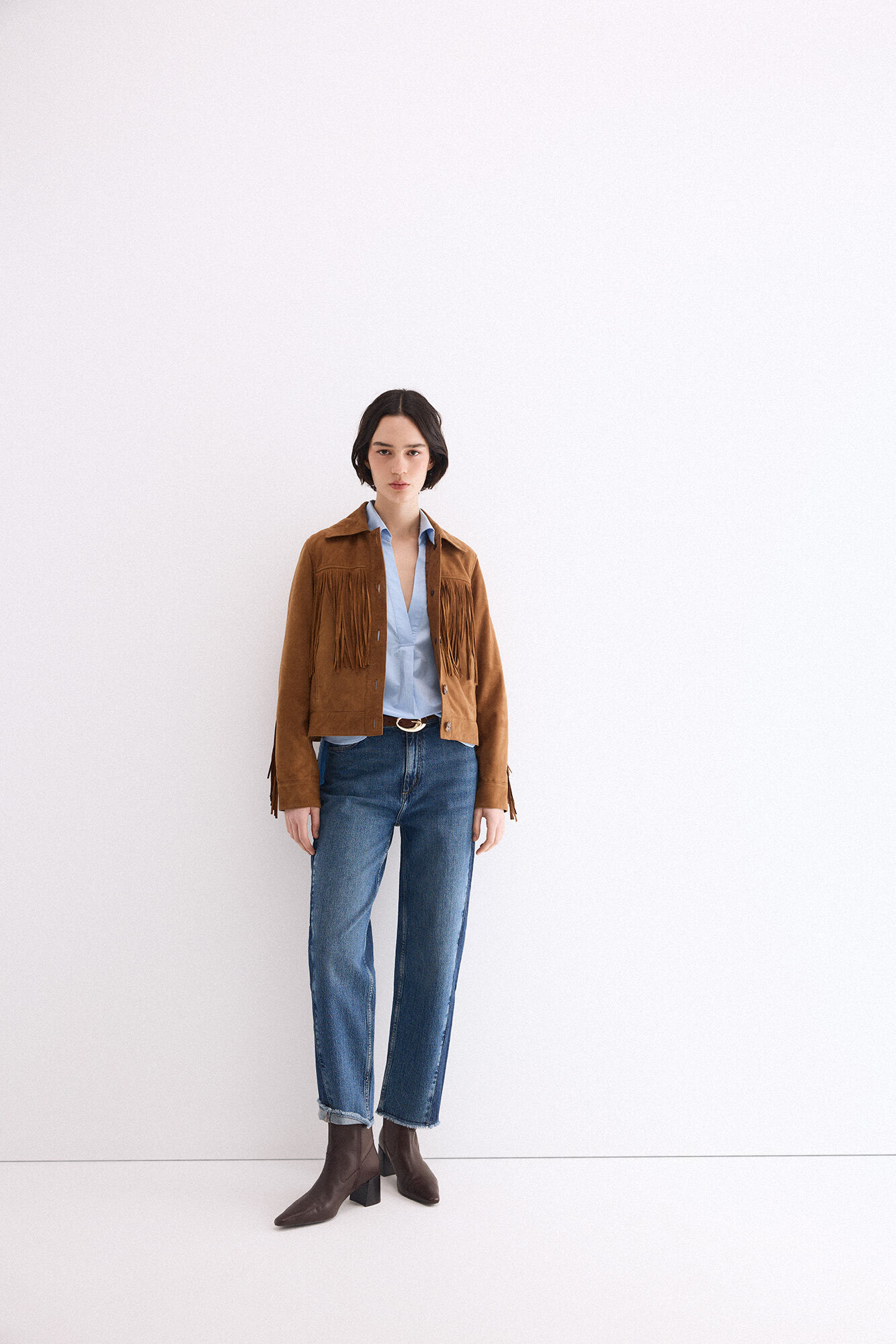 Pedro del Hierro Loose plain shirt