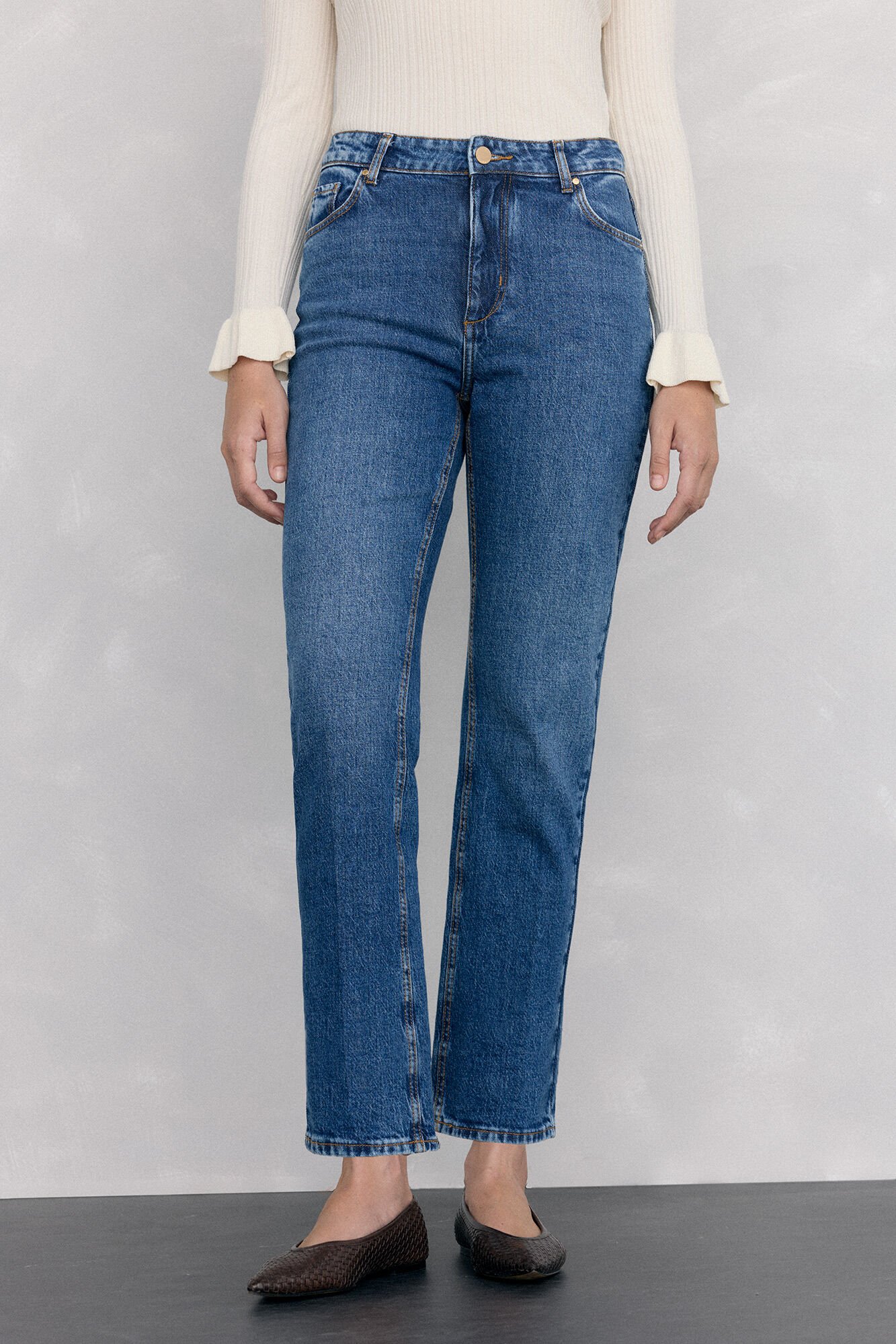 Pedro del Hierro Basic straight jeans