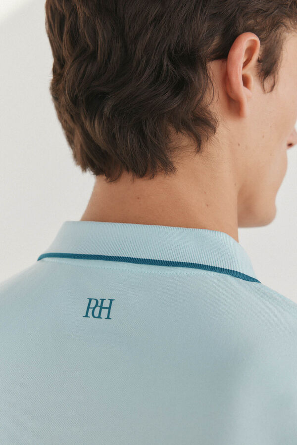 Pedro del Hierro Plain golf polo Green